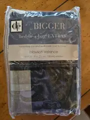 NEW Bed Bath And Beyond Blouson Valance