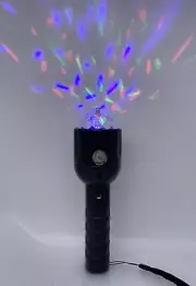 LED Party Light Handheld/with stand Rotating Multi Colour With Torch,