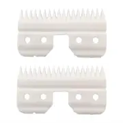 Beakey 2 Pcs Fast Feed Ceramic Blades for OSTER A5 Series