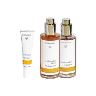 【Dr. Hauschka 德國世家】夜間修護精華液20ml+律動調理液100ml[一般/油性](德國/有機/保養/草本/甘露)