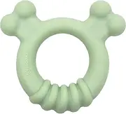 Nylabone Sensory Material Puppy Chew Toy Ring - Puppy Teething Toy for Boredom & Stimulation - Puppy Supplies - Chicken Flavor, Small/Regular (1 Count)