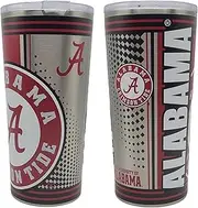 boelter brands NCAA Hero Digital Stainless Steel Vacuum Insulated 20oz Ultra Travel Tumbler (Alabama Crimson Tide)