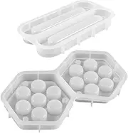 Yardwe 2Pcs Silicone Dice Box Mold for Dice Storage Case Flexible Epoxy Resin Molds for DIY Game Lovers Easy Demolding Reusable for Crafting