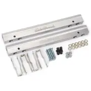 Edelbrock 3641, Kit Natural Aluminum Efi Fuel Rail Kit - Sbm Performance Parts