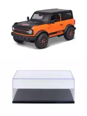 DIECAST CAR W/DISPLAY CASE 2021 FORD BRONCO BADLANDS /MAISTO 32272OR 1/24