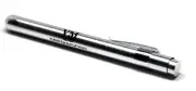 Professional Medical Diagnostic Penlights Pen Lights Silver w/BATTERIES Vilmark