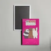 We Bare Bears Mini TV Show Poster Fridge Locker Magnet