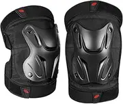 Motocross Knee Pads - Shin Guards Adjustable Elbow Pads | Protective Gear Motorcycle Accessories Shockproof for Roller Skating, Skateboarding, Outdoor Sports