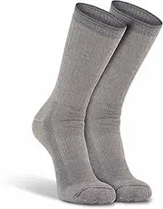 [FOX RIVER] Men's Womens Trailmaster Crew Socks, Graphite, Large, Graphite, Large