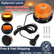 36LED Flashing Rotating Beacon Strobe Alarm Warning Light 12/24V Strong Magnetic