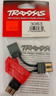 TRAXXAS #3063 NEW IN PACKAGE 1/16 SERIES BATTERY CONNECTOR