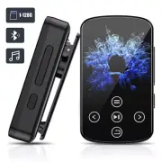 1.5" Bluetooth MP4/MP3 Lossless Sport Music Player FM Radio Recorder Portable