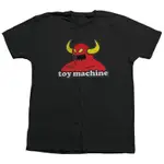 {RABBITER} TOY MACHINE 滑板品牌-經典MONSTER TEE 黑/淺灰