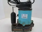 NEW! LITTLE GIANT Sump Pump: 1/2,Vertical Float,57 gpm 510803