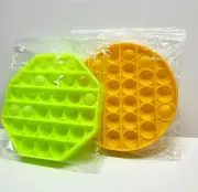 2 Pack Push Pop Bubble It Sensory Fidget Toy Stress Relief Game - NEW/Sealed