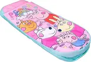 Character World Official Peppa Pig ReadyBed Kids Airbed and Sleeping Bag in One Inflatable Kids Mattress with Bag and Pump for Sleepovers and Camping