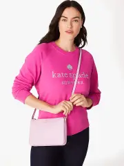 Leila Pebbled Leather Triple Gusset Crossbody