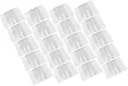 Homoyoyo 20pcs Waterproof Hardcover Book Covers Book Sleeves for Textbooks Notebooks Reusable Plastic Protectors for Lovers