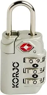 [Balanzza] Korjo TSA Combination Lock, Travel Lock, Black