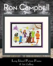 Ron Campbell Scooby Doo L/ED Signed and Numbered Giclee Print Framed