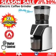 Electric Burr Coffee Grinder Smart Grinding Milling Coffee Bean Machine 165W