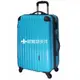 《葳爾登》Crownhouse王冠28吋硬殼旅行箱TSA行李箱鏡面直條炫彩PC登機箱28吋7036藍色