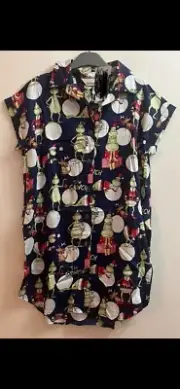 Peter Alexander Womens Xmas Grinch Nightie Pyjamas Sz XXL bnwt