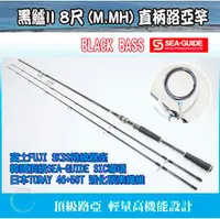 在飛比找PChome商店街優惠-(手研釣具)BLACK 802(M.MH)直柄雙竿尾.富士捲