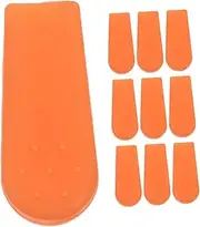 SUPVOX 10pcs Plastic Claw Sleeves for Claw Machines for Enhanced Grip Stability Versatile Game Accessories
