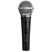 Shure SM58S Cardioid Dynamic Vocal Microphone with Switch