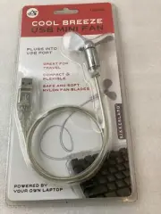 Kikkerland USB mini fan cool breeze (US002) powered by your own laptop.
