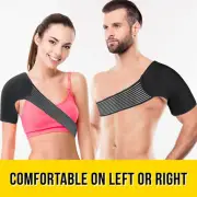 Pain Relief Shoulder Brace Rotator Cuff Support Therapy Belt Sleeve Compression