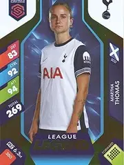 Panini Women's Super League 2025 Martha Thomas League Legend Trading Card