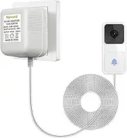 Ketimos 24V/500mA Doorbell Power Cord,Compatible with Ring, Nest, Wyze & Eufy Smart Doorbells - 8M Cable (AU Plug) White