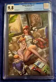Ultimate Spider-Man 4 Virgin CGC 9.8 J Scott Campbell SDCC Cover D