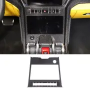 Real Carbon Fiber Center Control AC Panel Trim For Lamborghini URUS 2018-21