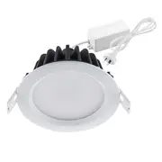92mm Aquarius LED Downlight 9w White 5.7k MD560W Mercator Lighting