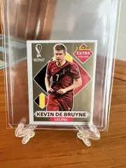 2022 FIFA World Cup Qatar Stickers Brazil Edition Extra Gold Kevin de Bruyne
