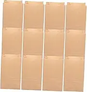 Cabilock 20Pcs Washable Paper Storage Bags Oil Resistant Reusable Grocery Sundry Bags Leak Design for Home Office Organization Paper Treat Bags