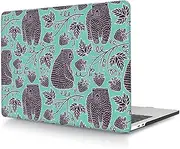 Case Compatible with New MacBook Pro 16 inch 2021 2023 Release A2485 A2780 A2991 M1 M2 M3 with Liquid Retina Display and Touch ID, Plastic Durable Creative Hard Shell Protective Case, Black Bear