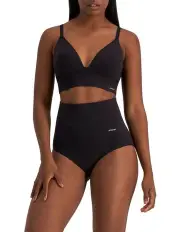 [Jockey] Skimmies Hi Full Brief in Black
