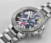 Oris Aquis Date 41.5mm Multicolored Dial Watch 0173377664150