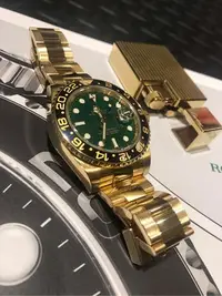 在飛比找Yahoo!奇摩拍賣優惠-? 勞力士 116718LN GMT ROLEX 綠面 絕版