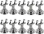 Mini Menu Sign Stands Label Clip Metal Label Clip Pack of Wedding Place Card Table Numbers Holders for Restaurants, Cafes and Cake Shops