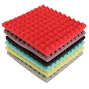 250x250x30mm Acoustic Soundproof Sound Absorption Studio Foam 1195 GREY