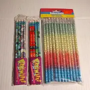 Vintage 1980s New Old Stock Pencil Works Formula One Skateboard Music Pencils