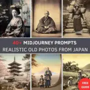 Ultra Realistic Old Photos From Japan Midjourney Prompts, Old Midjourney