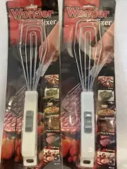 2 Wonder Mixer Spatula. Pizza Salad Spaghetti Easy To Hang. C6