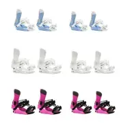 Snowboard Bindings Women Men Portable Replacement Adjustable Snowboard Gears