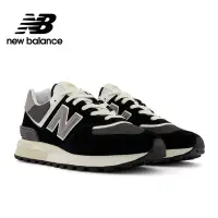 在飛比找Yahoo奇摩購物中心優惠-[New Balance]復古鞋_中性_黑灰色_U574LG